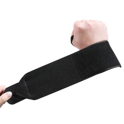 China Durable Pain Relief Hand Brace Gym Power Lifting Heavy Weightlifting Wrist Wrap for sale