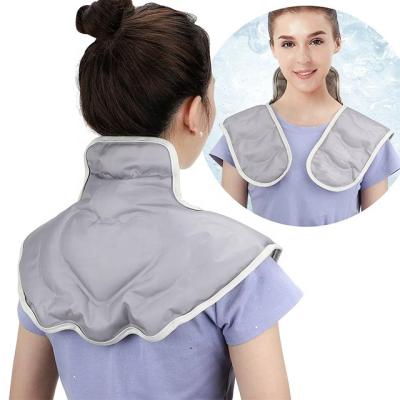 China Lightweight And Easy To Carry Wholesale Reusable Hot And Cold Shoulder Wraps Ice Pack Relief Neck And Shoulder Back Pain Therapy Gel Pack for sale