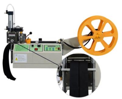 China machinery & Material Cutting Machine Nylon Hot Label Cold Cutting Machine for sale