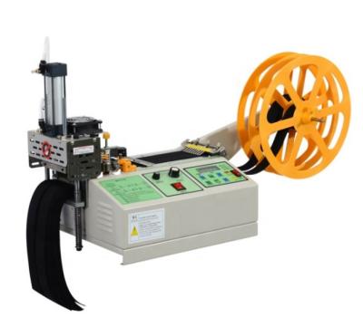 China machinery & Automatic Hardware Machine For Cutting Tape Of Computer Belt Micro Leather Ribbon Cutting Machine for sale