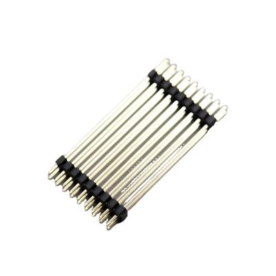 China Hot Sale PA6T+30GF 2 Row Pin Header Connector 2.0mm 18pin 2*9p Custom Dip Length Custom Plastic Pin Header Connector for sale