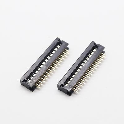 China Idc 7 Pin Height PBT 2.00mm Immersion Double Row 5.0mm Female Connector Spacing for sale