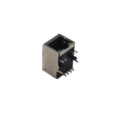 China RJ45 4P4C 6P6C Jack Modular Connector Plug 8P8C Constituents Lug Vertical Female Block YLRJ-1108D1064 for sale