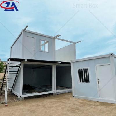 China Modern Prefab Warehouse Store House 2 Floor Modern Prefab Warehouse Detachable Collated Modular Container House Occupants for sale