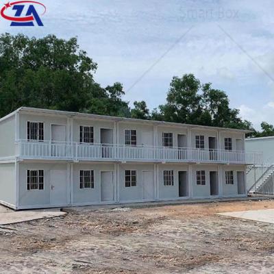 China Modular Living Flat Folding Packing Crate Dormitory Board Room Activity Container Home Prefab Modern Living Flat Packing House for sale