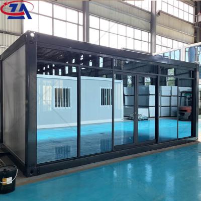 China Easily Quickly Install Prefab Luxury Packing Crate Office Customized Small Prefab Modular Container Prefab for sale