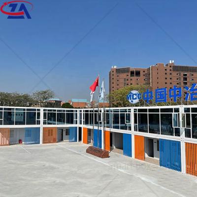 China Modern Container Classroom Office Prefab Modular Container School Luxury Resident for sale