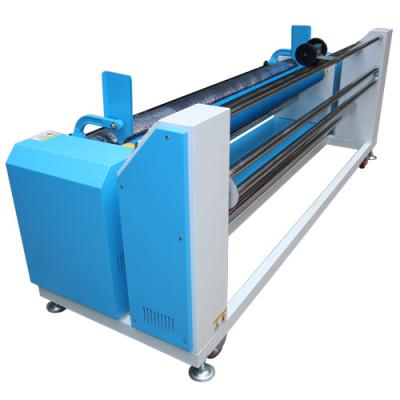 China Garment Shops Fabric Roll To Roll Automatic Edge Alignment Fabric Rolling Machine for sale