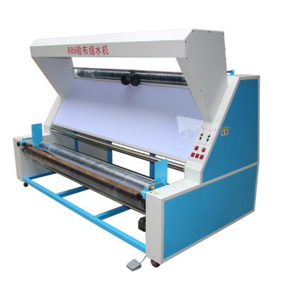 China textile & fabric & Automatic Garment Factory Textile Cloth Steam Shrink Machine Cloth Heat Steam Inspection Setting Stenter Shrink Machine At Cloth Factory for sale