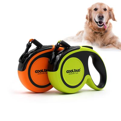 China Wholesale Custom New Style Custom Logo Pet Printing Retractable Dog Nylon 16ft Reflective Leash For Running for sale