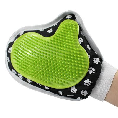 China Viable Pet Grooming Tool Massage Deshedding Glove Brush for Dogs and Cats Hair Cleaning for sale