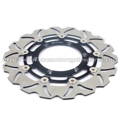 China Anodisiertes schwarzes Gold 310mm DRZ400SM-Motorrad-Bremsscheibe-Disketten SUZUKIS CNC zu verkaufen