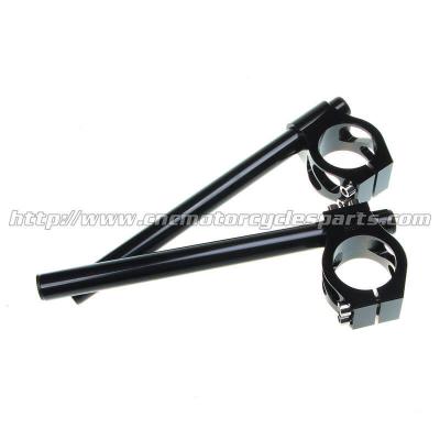 China Kawasaki Cbr 600 Clip On Motorcycle Bars CNC Anodized Surface Treatment for sale