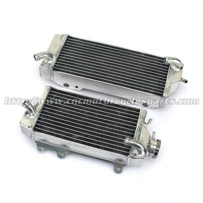 China Hand Welded Aluminum MX Motorcycle Radiators Radiator For KAWASAKI KX450F KXF 450 for sale