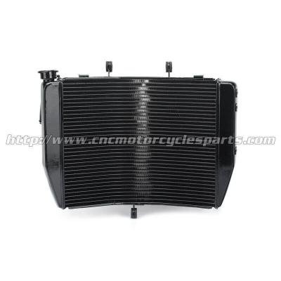 China Hand Welding Full Aluminum Custom Motorcycle Radiator For KAWASAKI Ninja ZX6R for sale