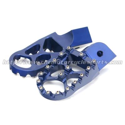 China Anodized MX Adjustable Foot Pegs , Passenger Foot Pegs For Dirt Bike for sale