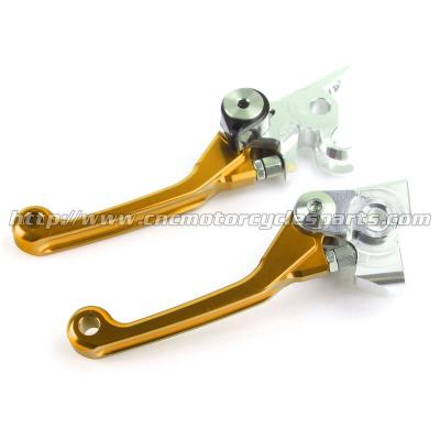 China RM RMZ 250 450 Motorrad-Bremskupplungs-Hebel für Fahrrad-Gold Suzukis Motorcross zu verkaufen