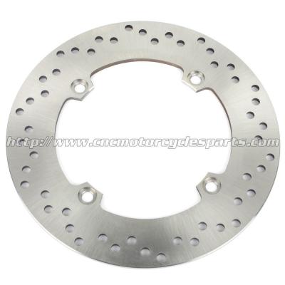 China Silver Motorcycle Brake Disc / 2Cr13 Stainless Steel Disc Brake In Bike for sale