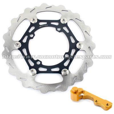 China Kawasaki Motorcycle 270mm Oversize Brake Disc KX 125 250 And Aluminum Bracket for sale