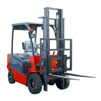 China HuaJing Hotels Warehouse 1.5ton 2ton 3ton 3-6m Mini Small Outdoor Rough Terrain Electric Forklift for sale