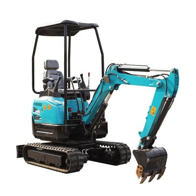 China Hotels China Factory Price 1ton 1.5ton 2ton Mini Agricultural Household Micro Excavator Digger Machine for sale