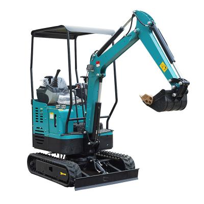 China Hotels small diggers are available for farm garden 0.8 ton 1.5 ton 3 ton 2 ton 1.5 mini small excavator machine for sale