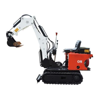 China New Mini Excavator 1ton 1.5ton 2ton Hotels Farm Garden Digger Excavator Household Earthmoving Machinery for sale