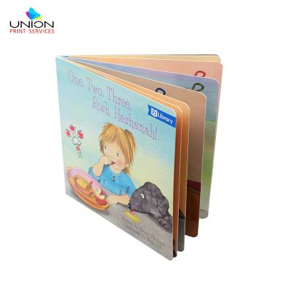 China paper & China Cheap Bulk Copy Cardboard Round Board Corner Paper Mounting Children's Book Printing Children's Books Wholesale for sale