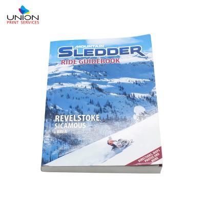 China paper & Outdoor Cardboard Large Quantity Ski Product Launch Manual Catalog Printing Service for sale