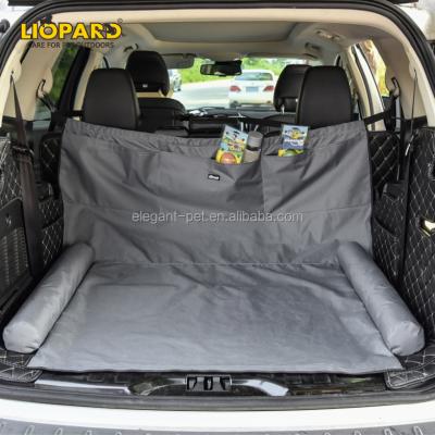 China Travel Wholesale Oxford Pet Trunk Protector Waterproof Dog Car Seat Cover for sale