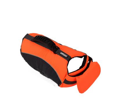 China Viable Fashion Marine Safety Dog Life Jacket Reflective Orange for sale