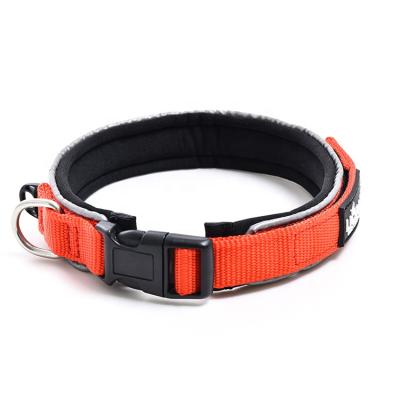 China Bulk Dog Training Padded Waterproof Reflective Padded Collar for sale