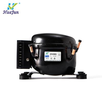 China Outdoor refrigeration parts China manufacturer R-134a camping 12v refrigerator dc compressor with cheap price for sale