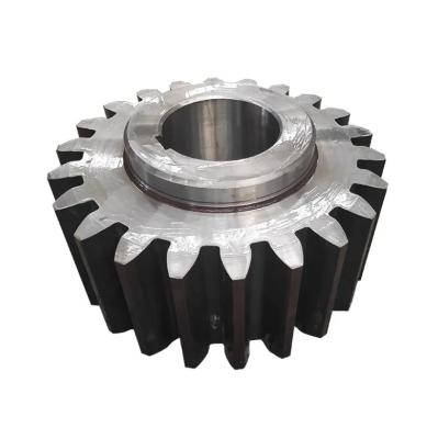 China Circular Large Industrial Gear With 20 Degree Pressure Angle 15 Teeth Accuracy for sale