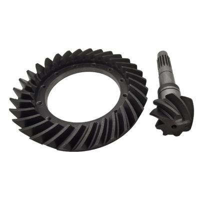 China Hoogprecisie Bevel Gear Spiral Smooth Finished slijtvastheid Te koop