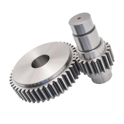 China Customizable Metal Compound Spur Gear With Varied Teeth Count Gear Components for sale