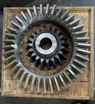 China Z20 Z25 Grote diameter Bevel Gear Set Crusher Reducer Accessoires Te koop