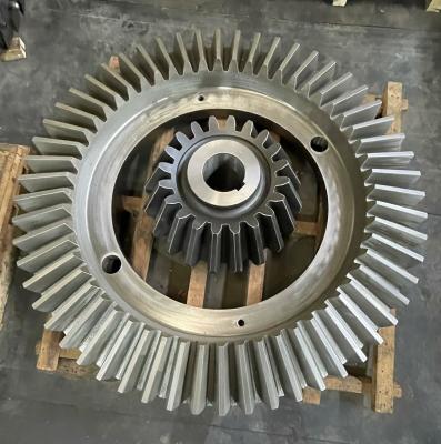 China Hochdrehmoment-Kapazität Große Bevel Gear mit 0,5 Zoll Gesichtsbreite zu verkaufen