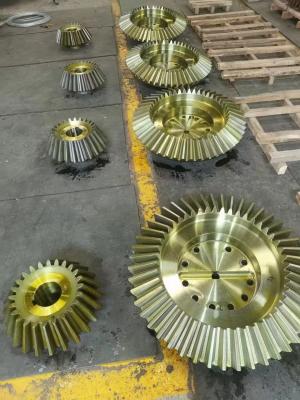 China Customizable Straight  Bevel Gear With 200mm To 1700mm Diameter for sale