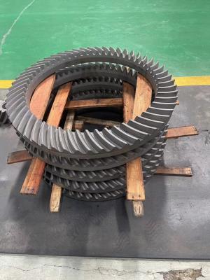 China Aanpassing Industrial Bevel Gear Spiral Crusher Gear Low Noise Te koop