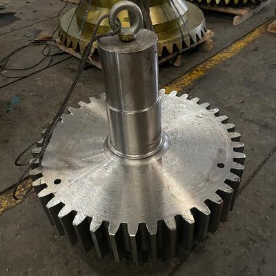 China Customized Heat Treatment Surface Finish Bevel Gear with Customized Teeth Number for sale