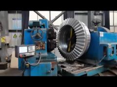 Mining crusher straight bevel gear processing