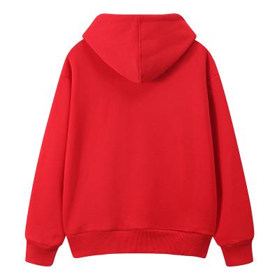 China Anti-wrinkle high quality 100% cotton no labels blank big pocket oversized unisex hoodies for sale