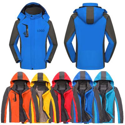 China Waterproof 2021 new styles high quality winter mountain hiking waterproof anorak rain jacket for men for sale