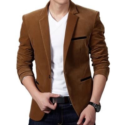 China 2022 Popular Waterproof Suit Blazer Men Fashion Suit Jacket Men's Suit Jacket Slim Fit English Style Men's Suit Jacket for sale