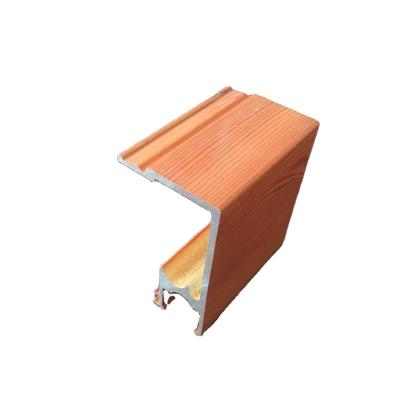 China door & Window Shandong Linyi Fengyu Aluminum Woodgrain Profiles For Windows Doors for sale