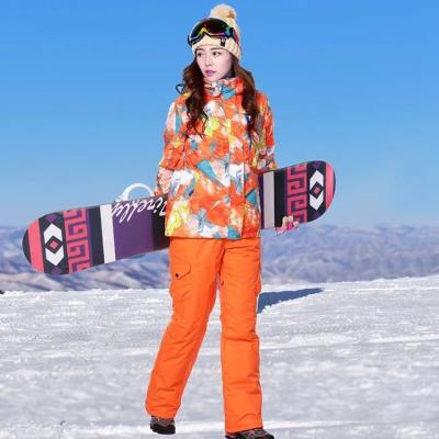 China Wholesale Breathable Warm Women Ski Wear Customize To Accept OEM Ski And Snow Wear for sale