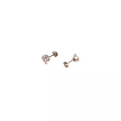 China Nautical Hot Sale Style Stainless Steel Crystal Earrings Ear Stud For Gift for sale