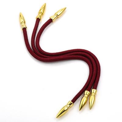 Κίνα Factory Price Gold Color.high Quality.washable.eco-friendly Custom Design Metal Ferret Cord Tip προς πώληση