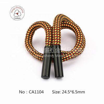 China High Quality.washable.eco-friendly.colorful Customized Decorative Logo Brass Metal Shoelace Aglets Glossy Black Metal Tips Factory Direct Supply Wholesale à venda